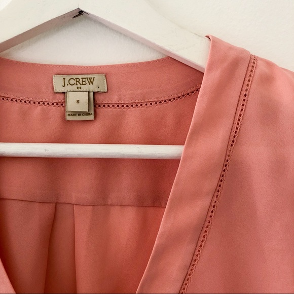 J CREW | Pink Long Sleeved Top - Picture 2 of 5